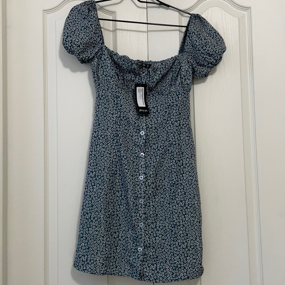 Nasty Gal Floral Mini Dress